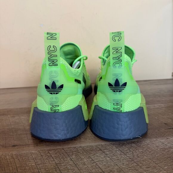 Adidas Originals Mens NMD_R1 Spectoo Sz 11.5 Sneakers shoes GZ9263 Signal green - Picture 2 of 8
